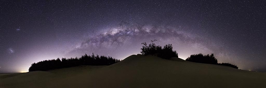 A panorama of the Milky Way